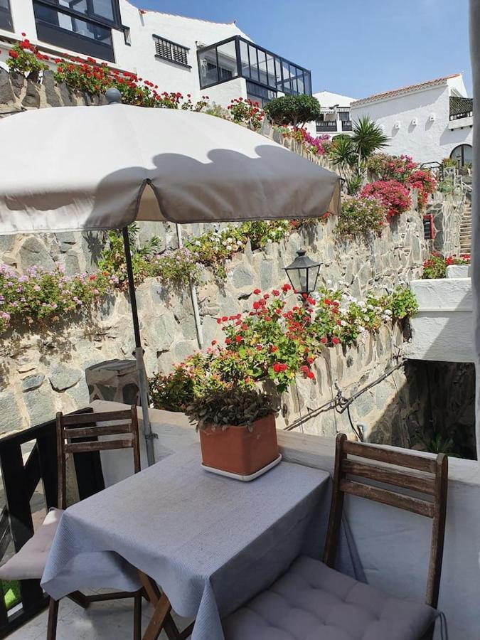 Very Romantic Seaview Apartment Patalavaca Mogan With Warm Pool Exterior photo