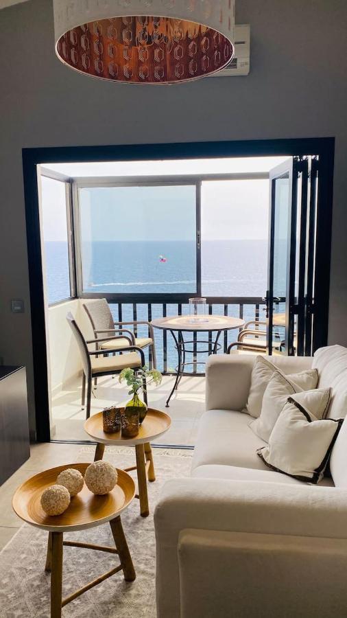 Very Romantic Seaview Apartment Patalavaca Mogan With Warm Pool Exterior photo