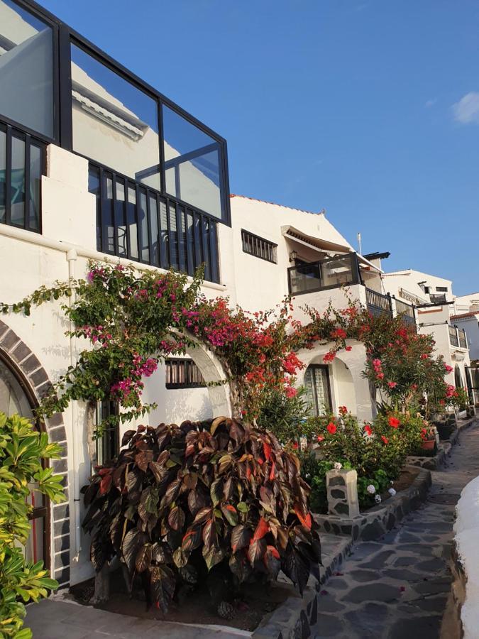Very Romantic Seaview Apartment Patalavaca Mogan With Warm Pool Exterior photo