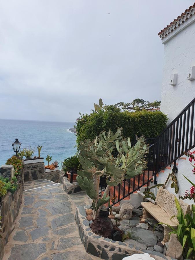 Very Romantic Seaview Apartment Patalavaca Mogan With Warm Pool Exterior photo